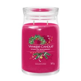Sparkling winterberry signature candela grande
