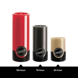 Candela cilindrica Bougies La Française 50 ore formati