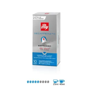 Espresso Illy Decaffeinato vellutato
