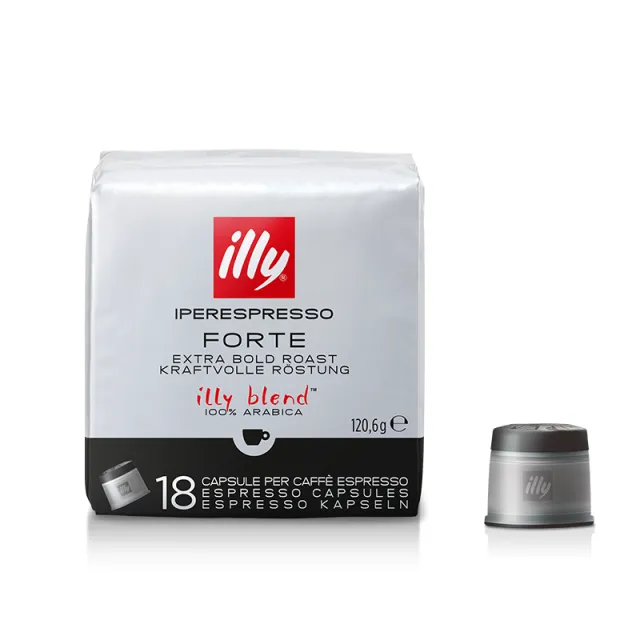 Capsule Illy Iperespresso Tostato Forte – Scorta da 108 capsule originali per un espresso intenso