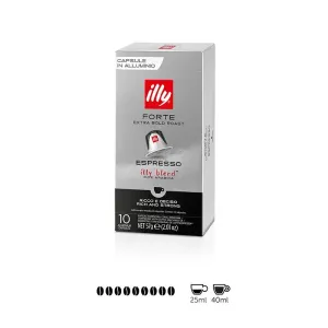 Espresso Illy Tostato Forte intenso