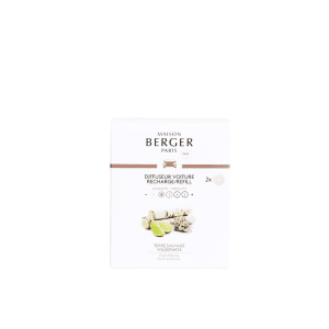 Ricariche in ceramica per diffusore auto Maison Berger – Terre Sauvage (2 pz). Durata ~4 settimane