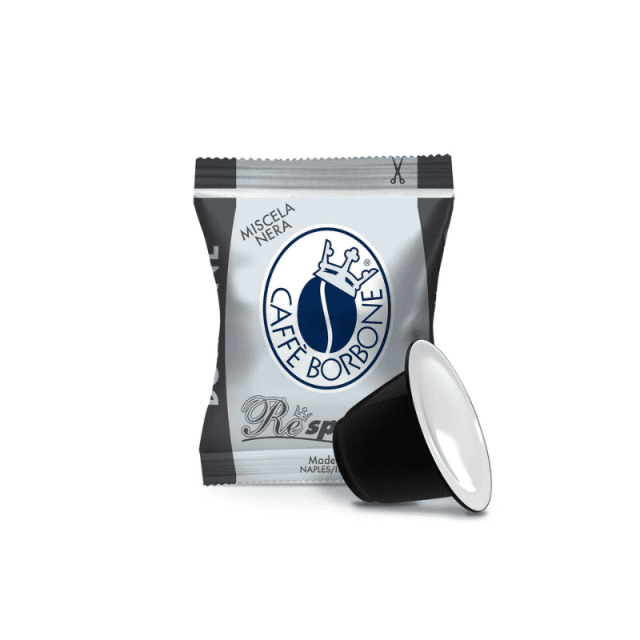 Caffè Borbone Respresso Miscela Nera 100 capsule compatibili Nespresso