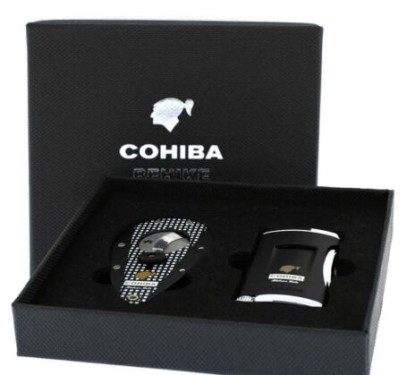 Set Accendino e tagliasigari cohiba