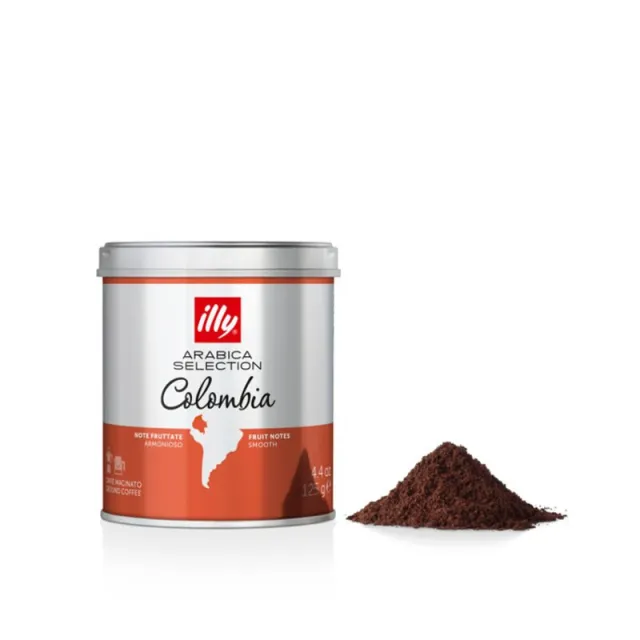 Caffè macinato moka Arabica Selection Colombia Illy 125 g
