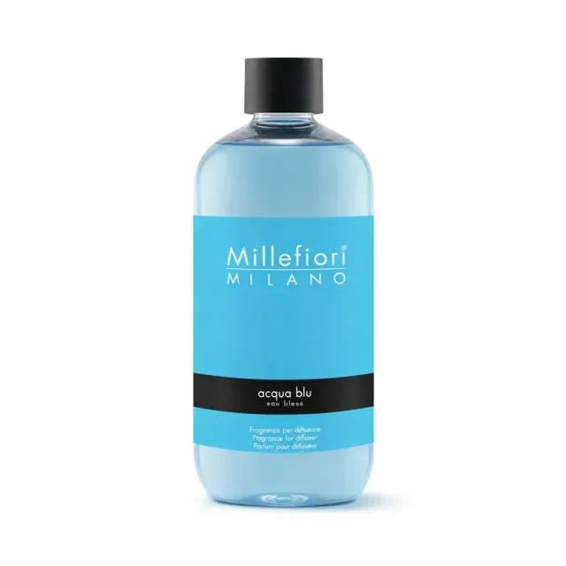 Ricarica Diffusore a Bastoncini Acqua Blu Millefiori Milano 250 ml