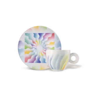 Set 4 tazze da cappuccino – Illy Art Collection Judy Chicago - immagine 3