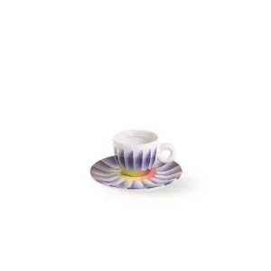 Art Collection – Judy Chicago: set da 2 tazzine espresso, porcellana decorata, ispirazione artistica