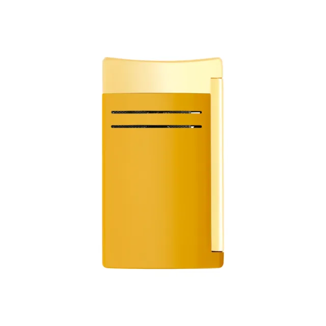 S.T. Dupont Accendino Maxijet Dragon Miele laccato con finiture dorate e fiamma torch potente