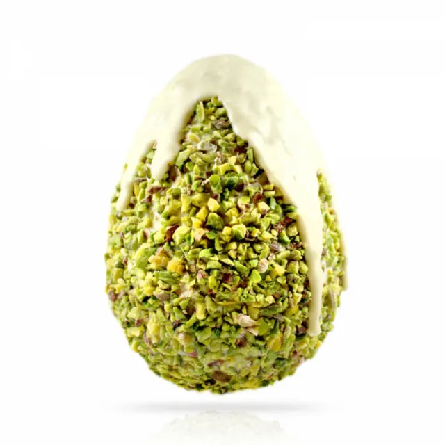 Uovo di Pasqua Gourmet Bianco e Pistacchi Shockino 220g