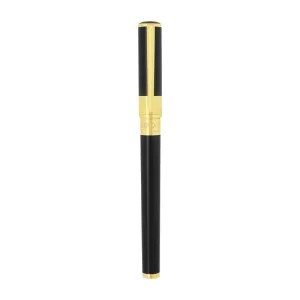 Dettaglio finitura oro penna roller S.T. Dupont