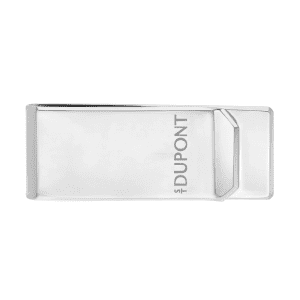 S.T. Dupont fermasoldi cromo argento elegante