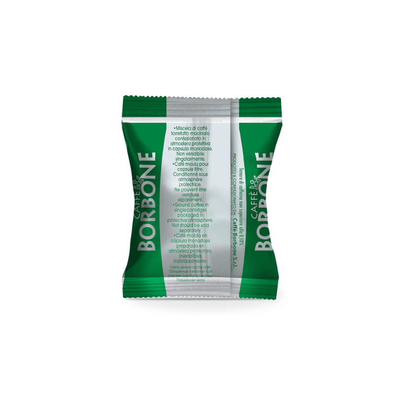 Crema ricca Caffè Borbone Dek Green