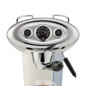 Lancia a vapore macchina Illy X7.1 bianca