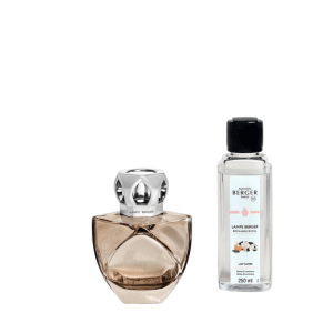 Lampe Berger Eternity – lampada catalitica sfaccettata by Sylvie de France con refill Lady Flower