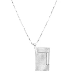 Catena regolabile 80 85 90 cm collana accendino Dupont