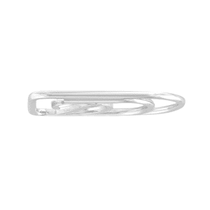 Profilo laterale fermasoldi S.T. Dupont argento