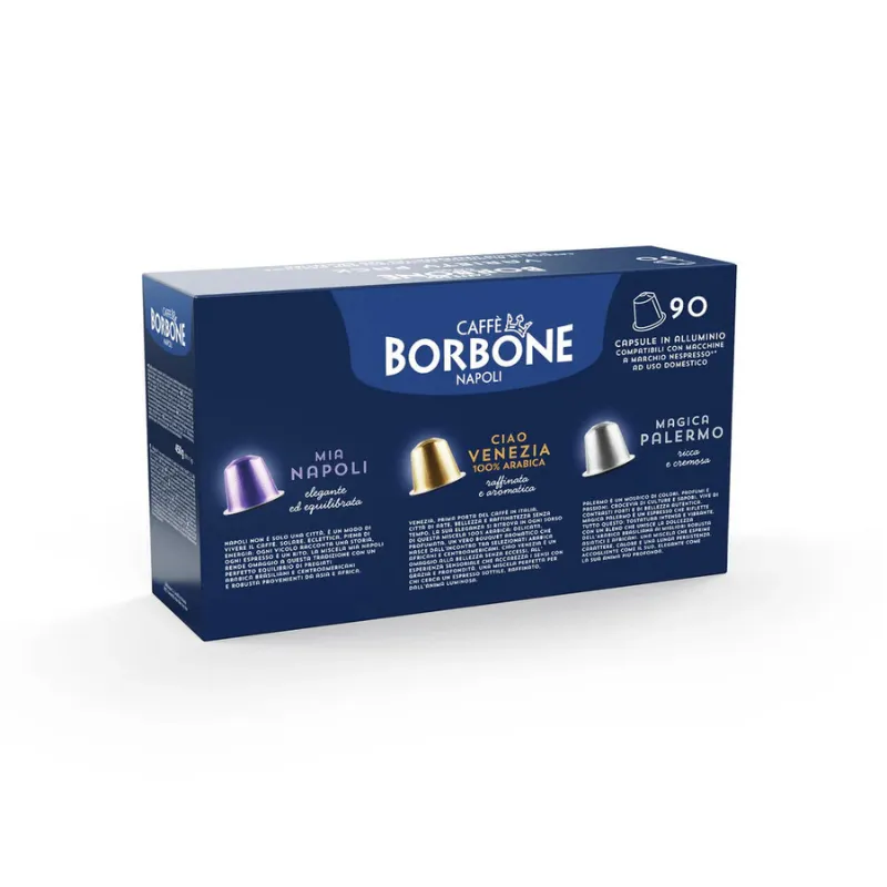 Espresso intenso Caffè Borbone Magica Palermo