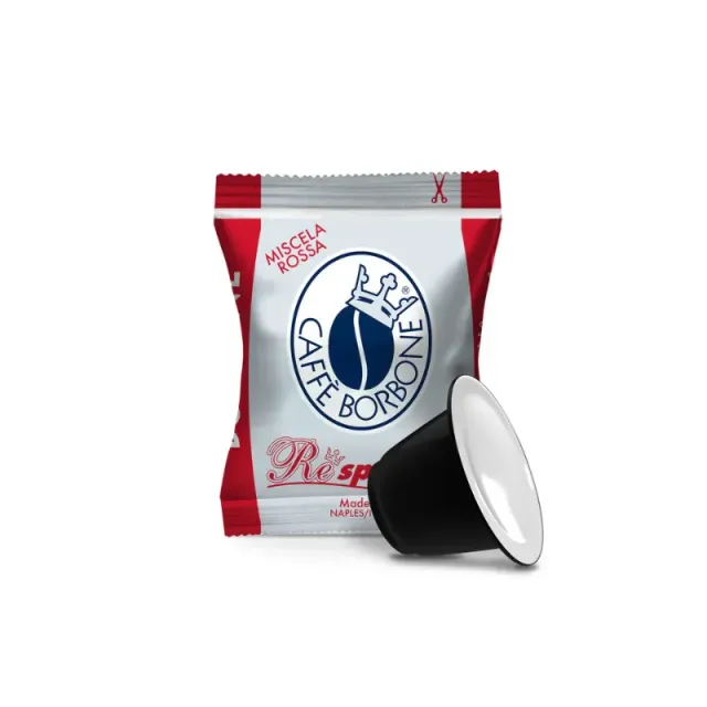 Caffè Borbone Respresso Miscela Rossa 100 capsule compatibili Nespresso
