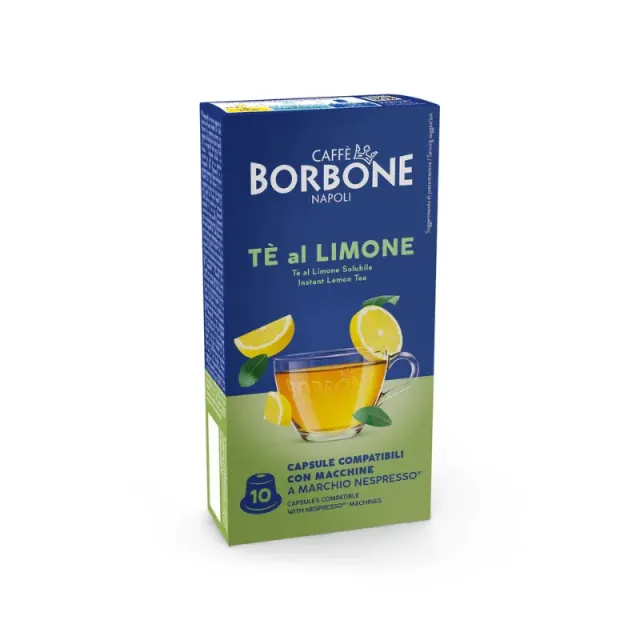 Caffè Borbone Tè al Limone 10 capsule compatibili Nespresso