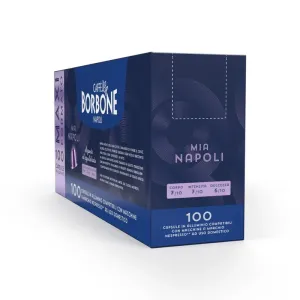 Capsule in alluminio Caffè Borbone Mia Napoli compatibili Nespresso