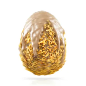 Uovo di Pasqua Gourmet Caramello Salato e Arachidi 220g – Shockino Novità 2026 - immagine 2