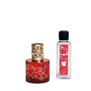 Set Lolita Lempicka SWEET: lampada catalitica rossa con cornice gioiello + ricarica 250 ml gourmand.