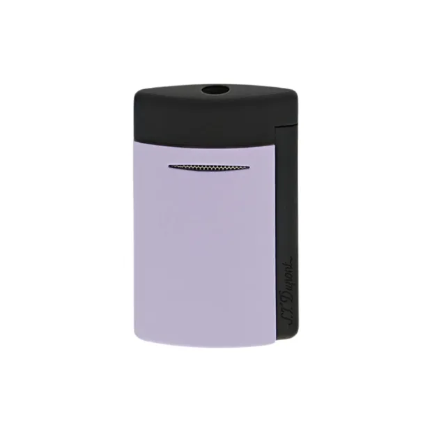 S.T. Dupont Accendino Minijet Matt Black Lilla con finitura opaca Velvet e fiamma torch antivento