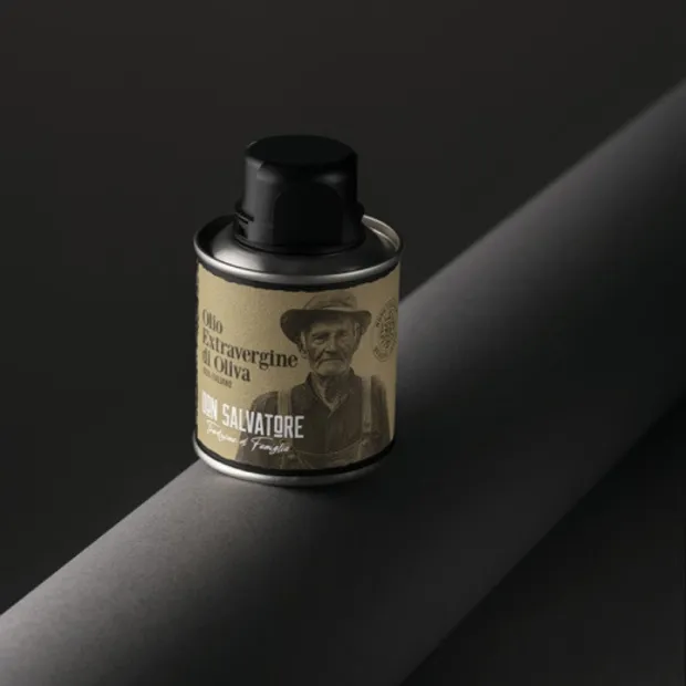 Olio Extravergine d'Oliva 100% Italiano Don Salvatore , Ortice, mono cultivar, olio artigianale, olio Morcone, olio raccolta manuale, olio 100 ml, Azienda Agricola Matrix