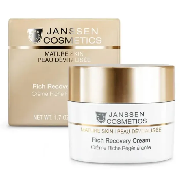 Rich Recovery Cream 50 ml di Janssen Cosmetics crema notte pelle matura